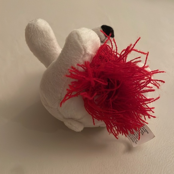 COCA-COLA 4 1/2IN PLUSH POLAR BEAR WITH SCARF - Picture 4 of 5